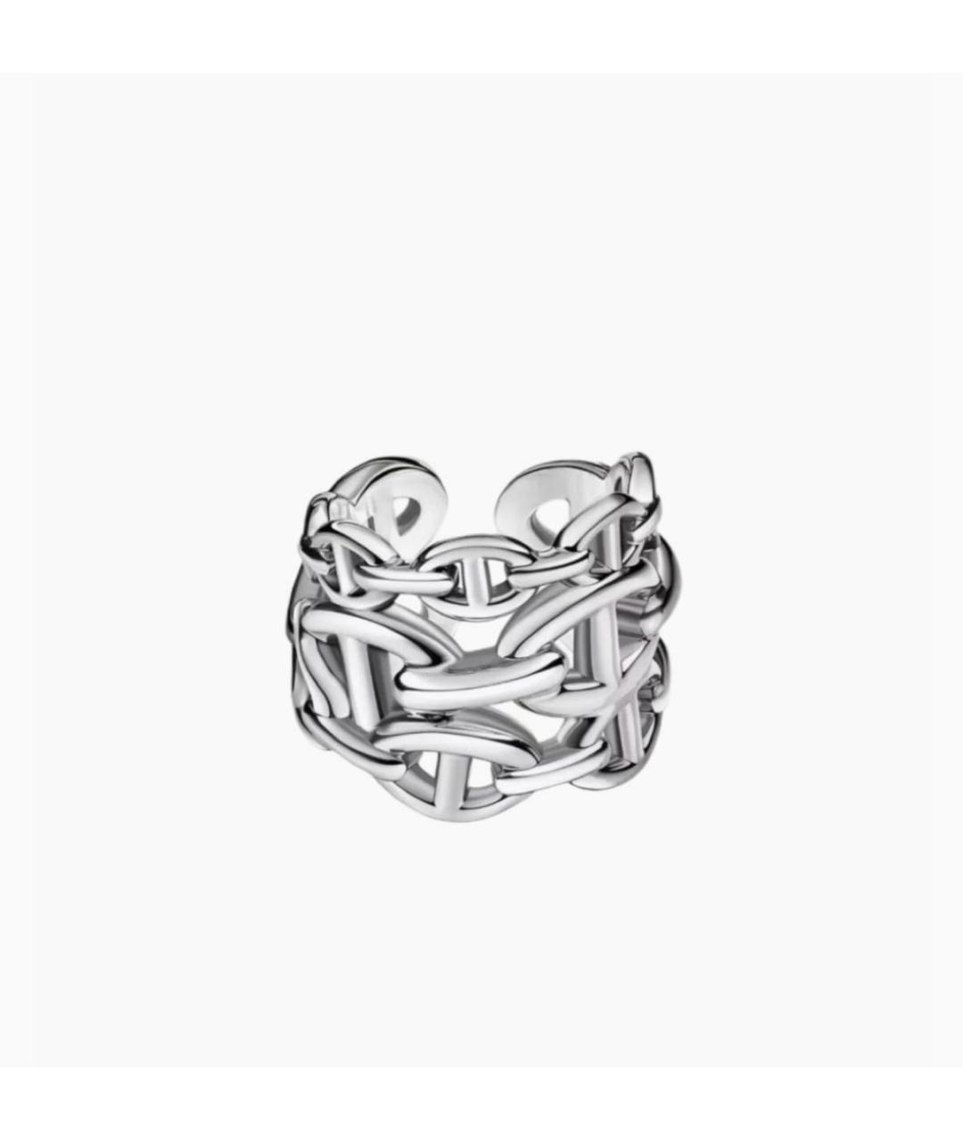 HERMES Серебряное серебряное кольцо, фото 7