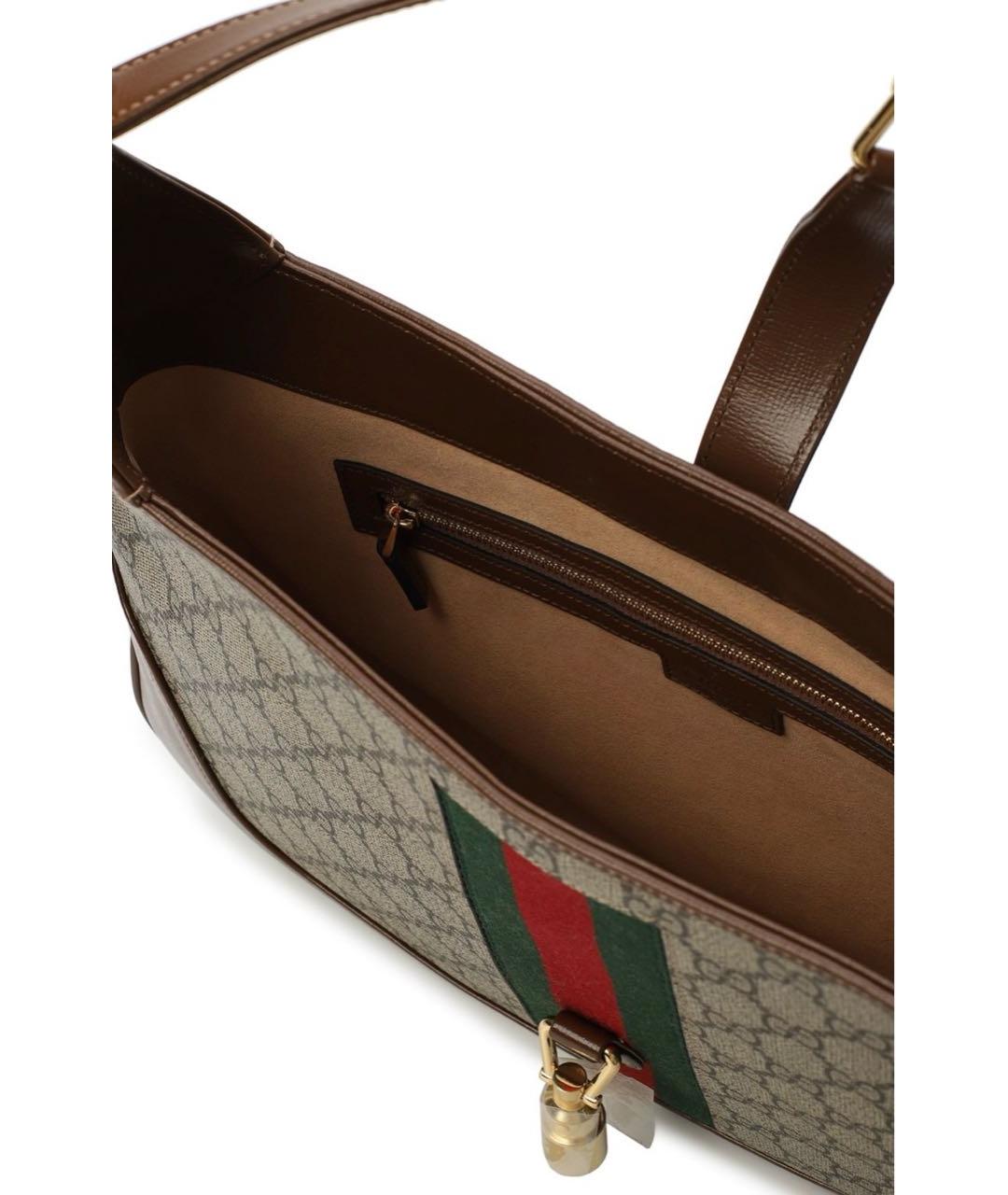 GUCCI Коричневая сумка через плечо, фото 6