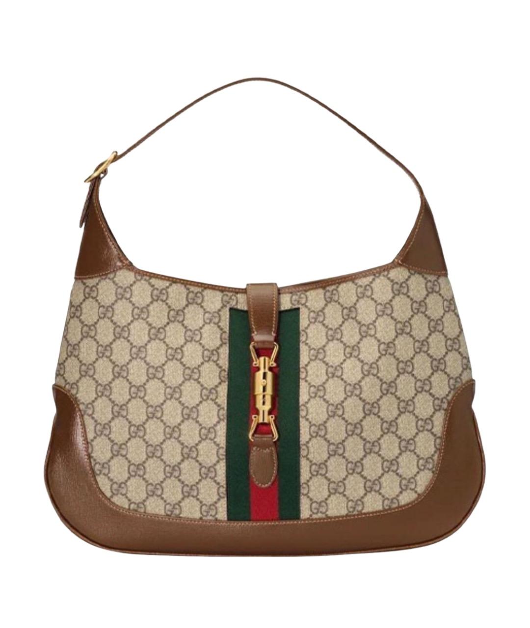GUCCI Коричневая сумка через плечо, фото 1