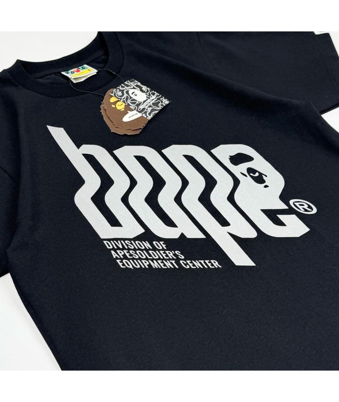 BAPE Черная хлопковая футболка, фото 3