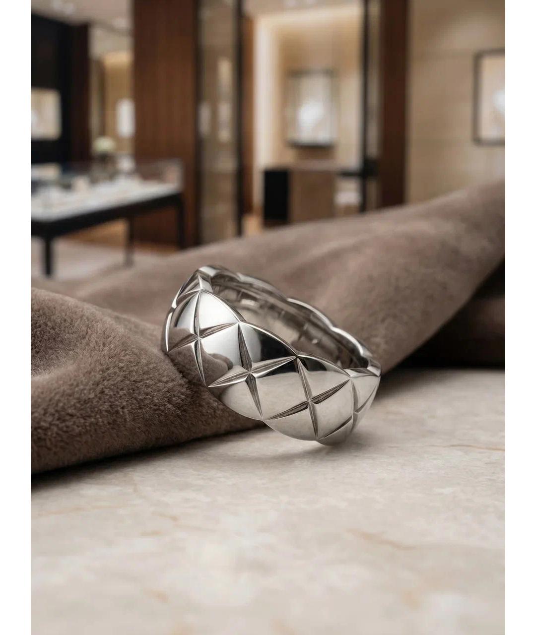 CHANEL Золотое кольцо из белого золота, фото 3