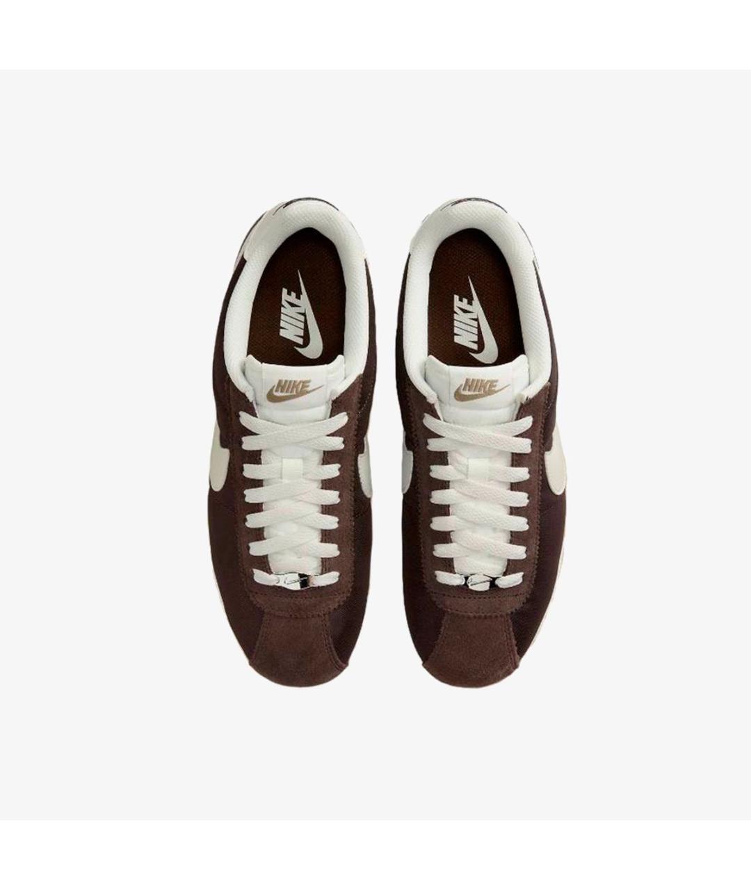 NIKE Коричневые текстильные кроссовки, фото 2