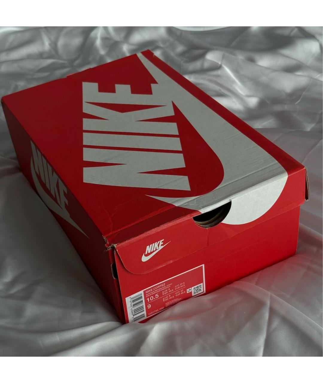 NIKE Коричневые текстильные кроссовки, фото 7
