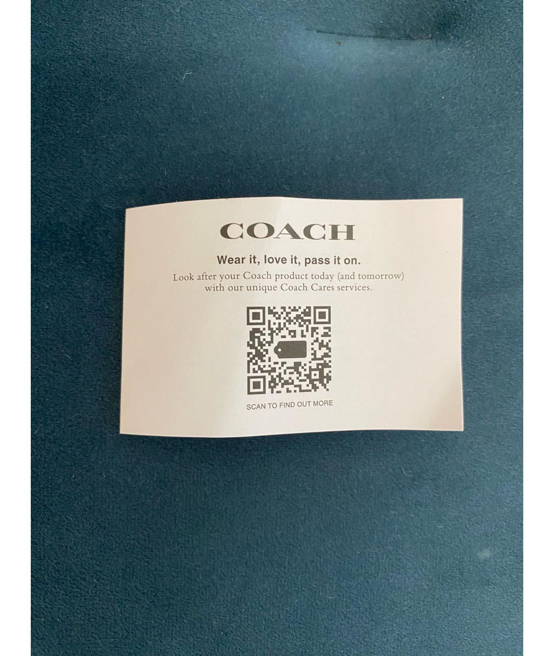 COACH Серая сумка тоут, фото 6