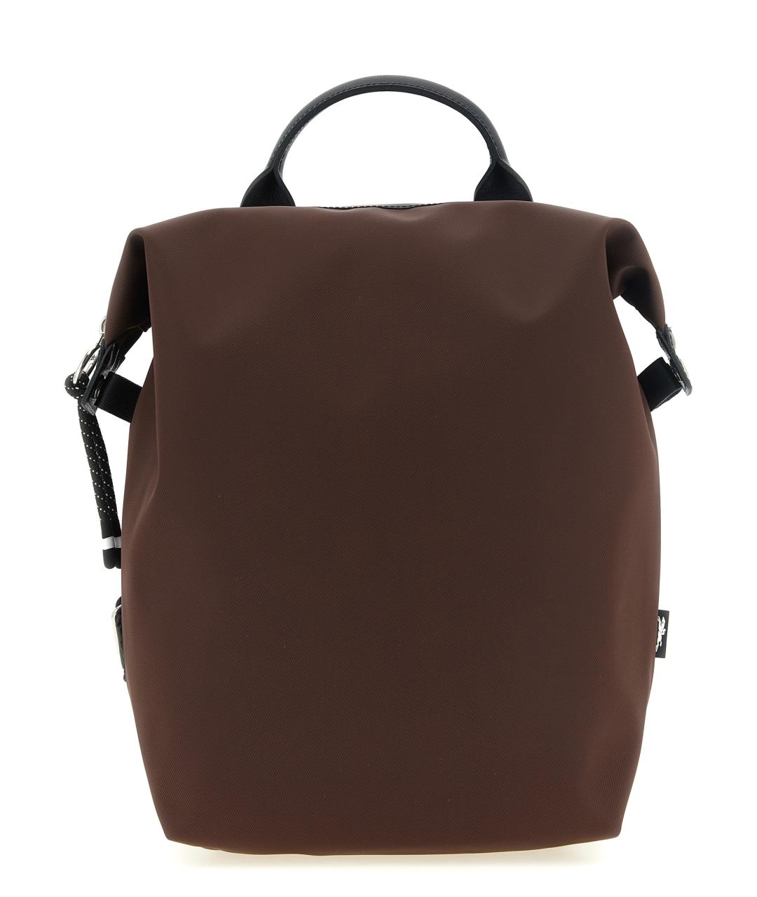 LONGCHAMP Коричневый синтетический рюкзак, фото 1
