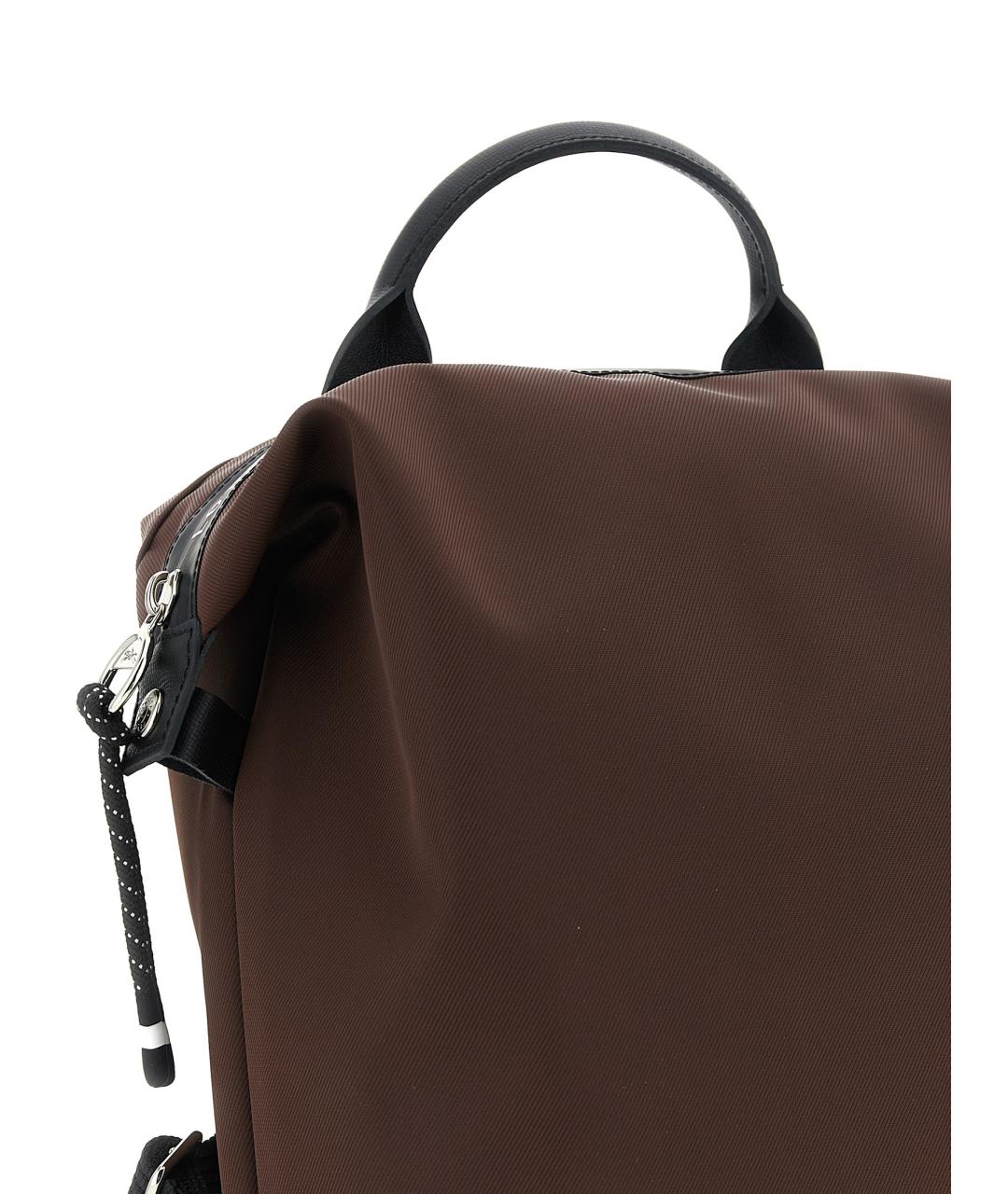 LONGCHAMP Коричневый синтетический рюкзак, фото 3