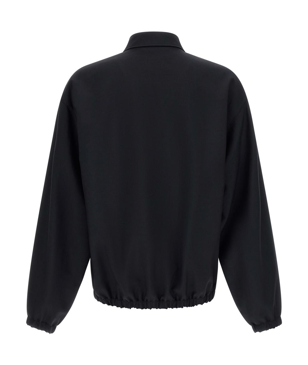 PRADA Темно-синяя шерстяная куртка, фото 2