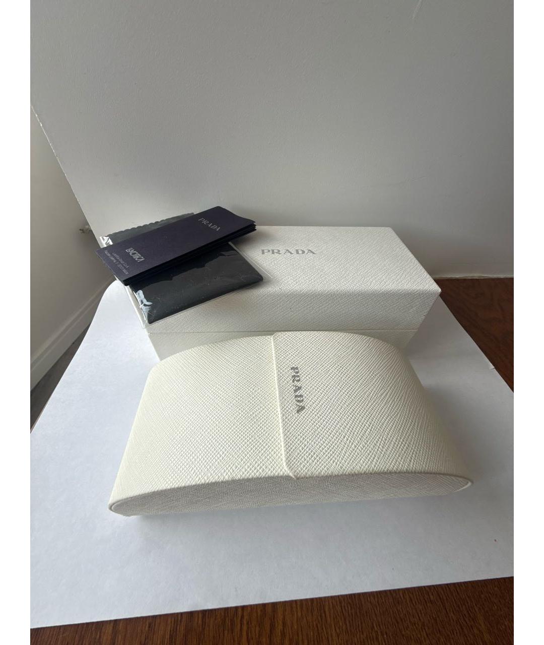 PRADA Мульти пластиковые солнцезащитные очки, фото 4