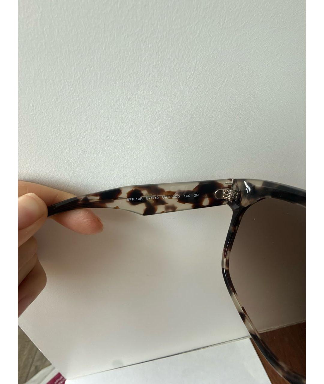 PRADA Мульти пластиковые солнцезащитные очки, фото 6