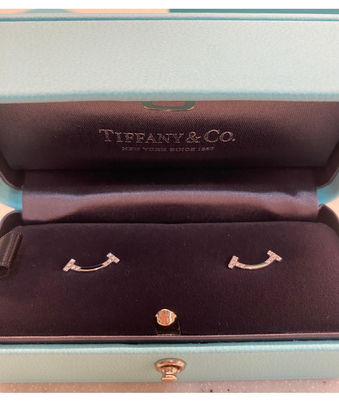TIFFANY&CO Серьги из белого золота, фото 2