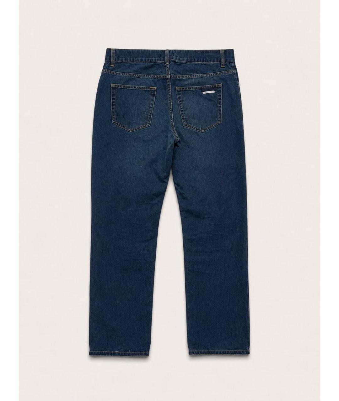 PRADA Мульти хлопковые прямые джинсы, фото 2