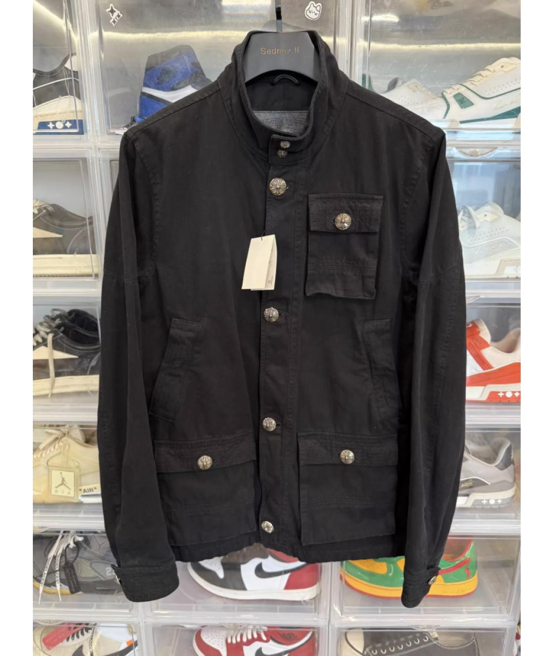 CHROME HEARTS Черная куртка, фото 6