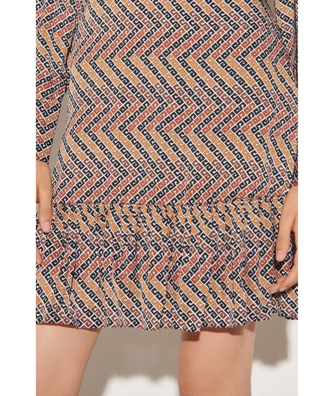 SANDRO Мульти вискозное повседневное платье, фото 6