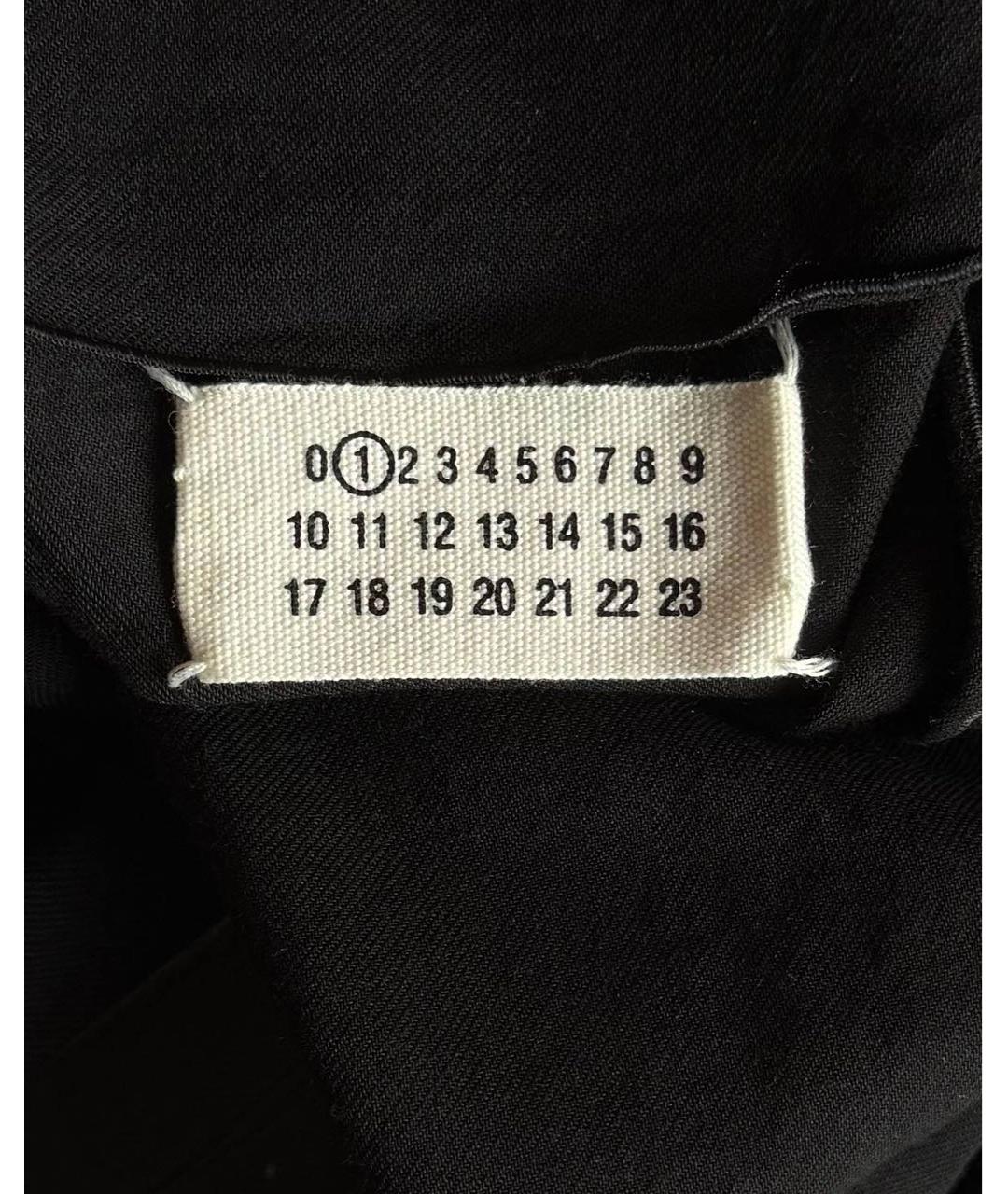 MAISON MARGIELA Черное повседневное платье, фото 4