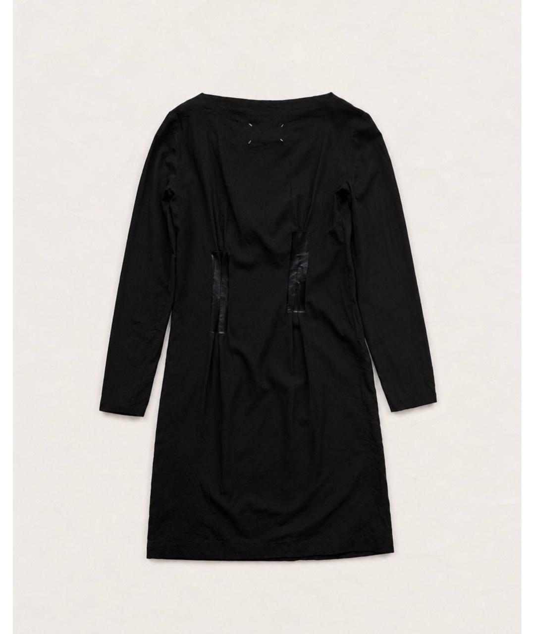 MAISON MARGIELA Черное повседневное платье, фото 2