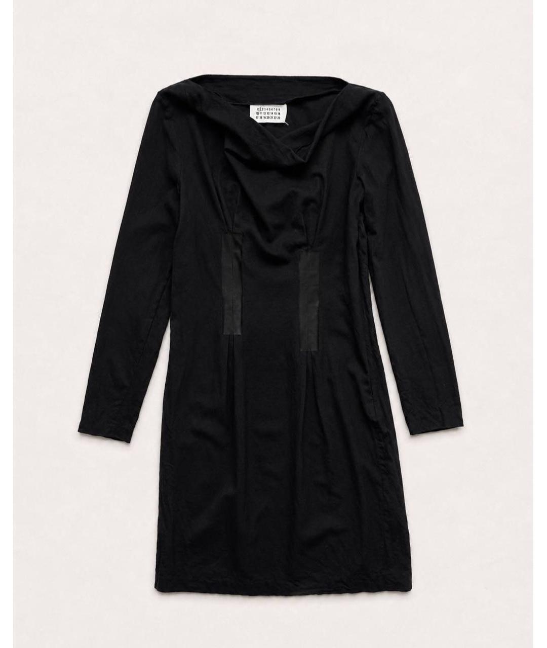 MAISON MARGIELA Черное повседневное платье, фото 8