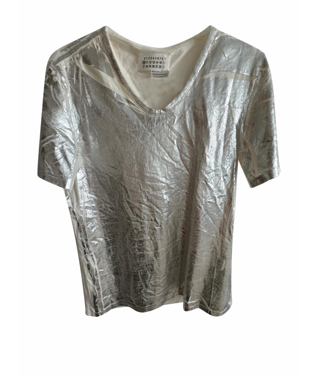 MAISON MARGIELA Белая хлопковая футболка, фото 1