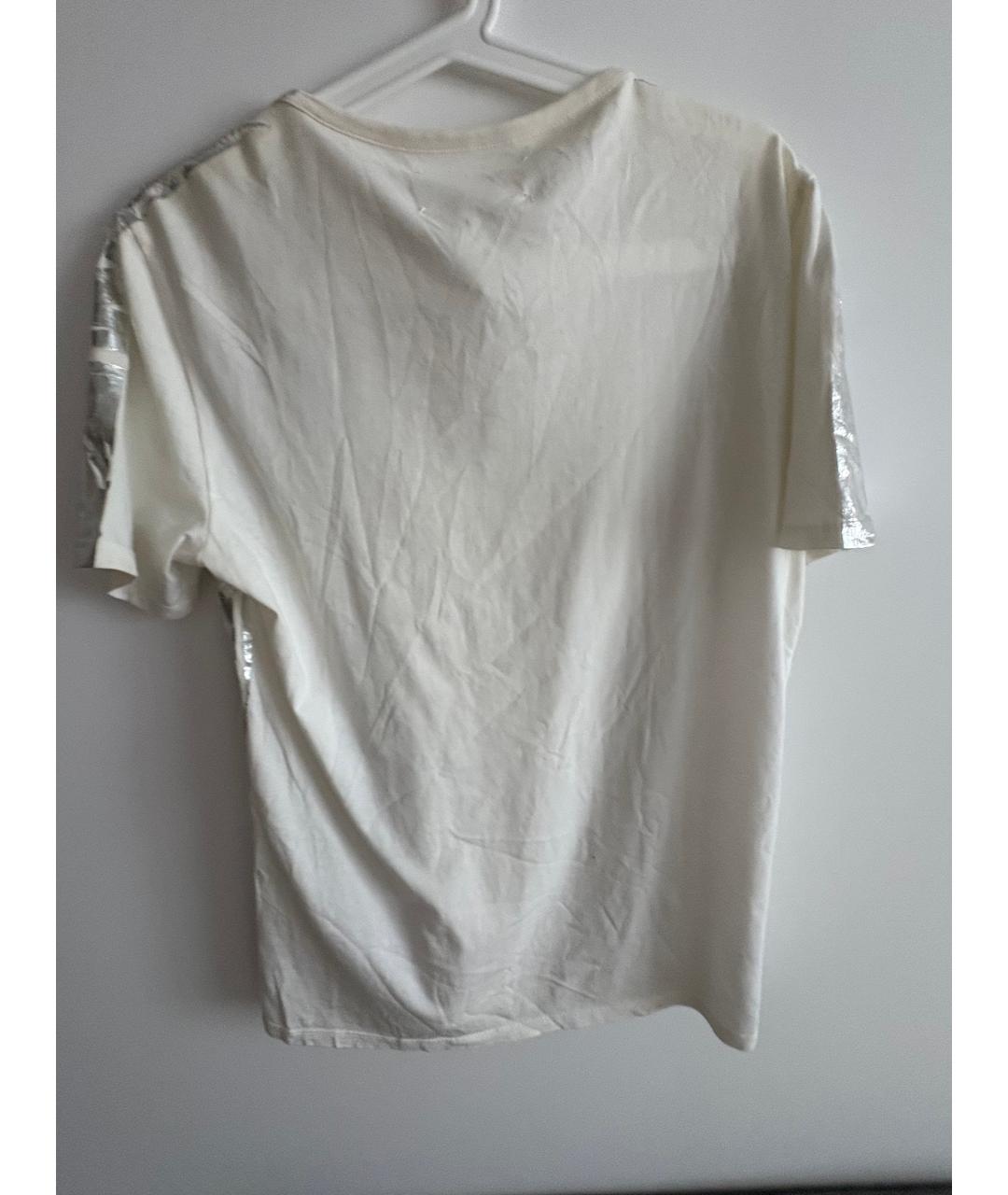 MAISON MARGIELA Белая хлопковая футболка, фото 2