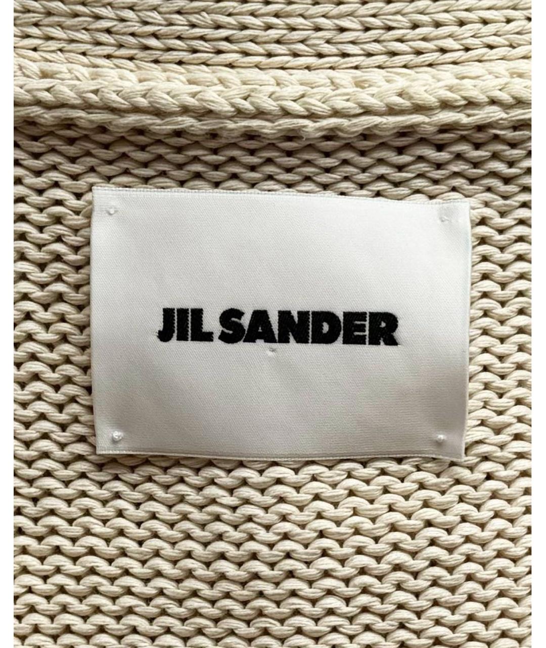 JIL SANDER Бежевый кардиган, фото 5