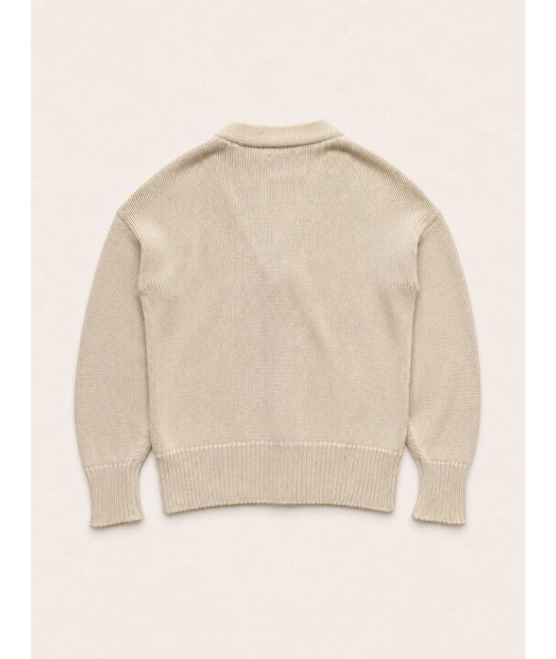 JIL SANDER Бежевый кардиган, фото 2