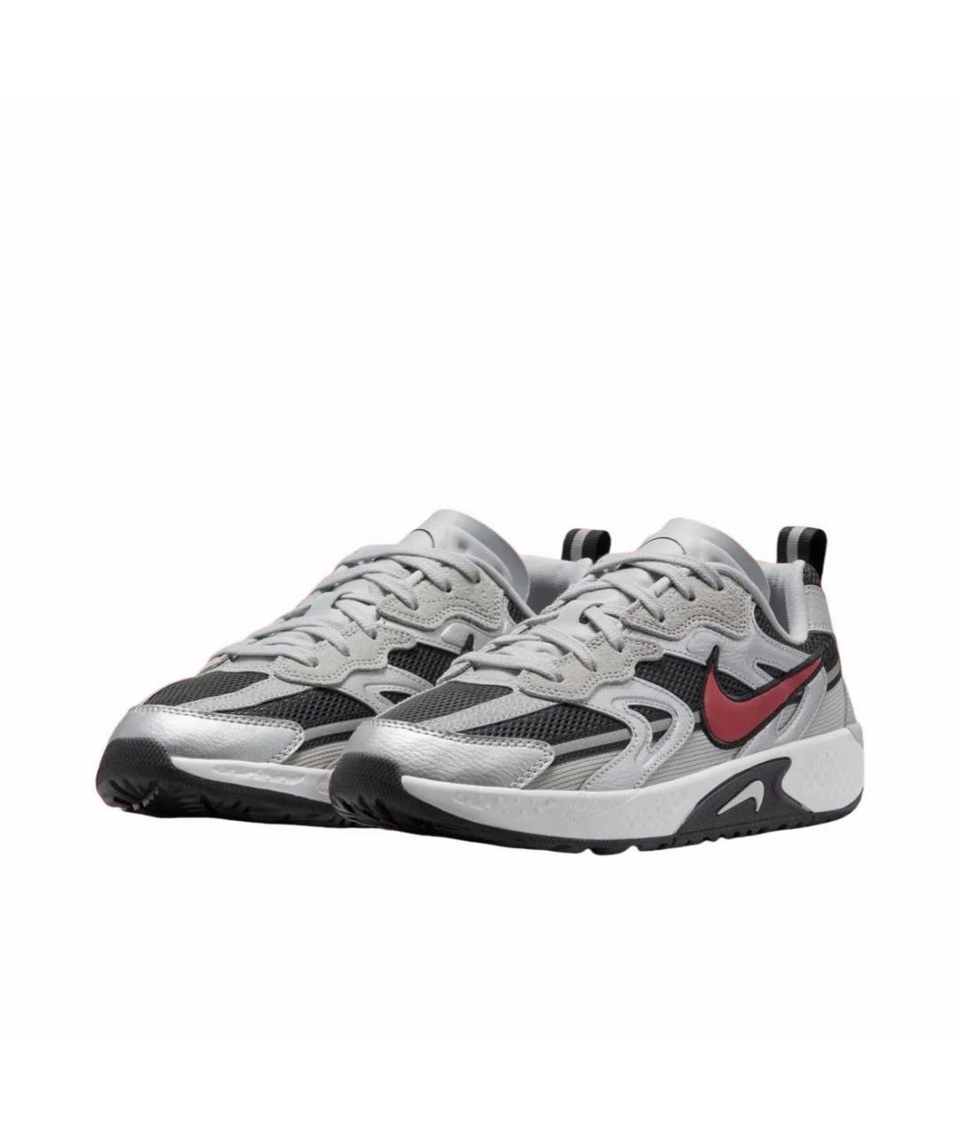 NIKE Серебряные низкие кроссовки / кеды, фото 2