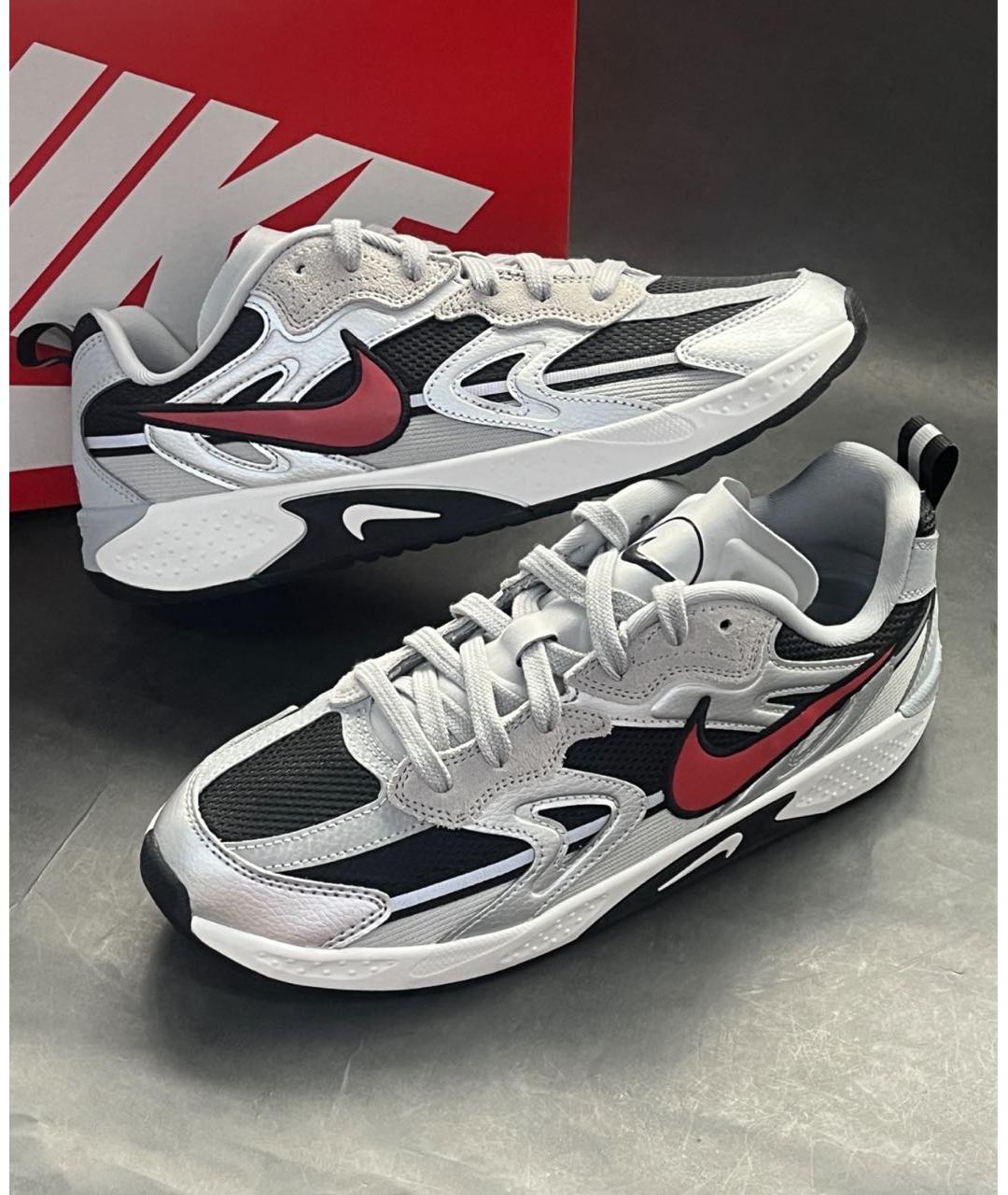 NIKE Серебряные низкие кроссовки / кеды, фото 5