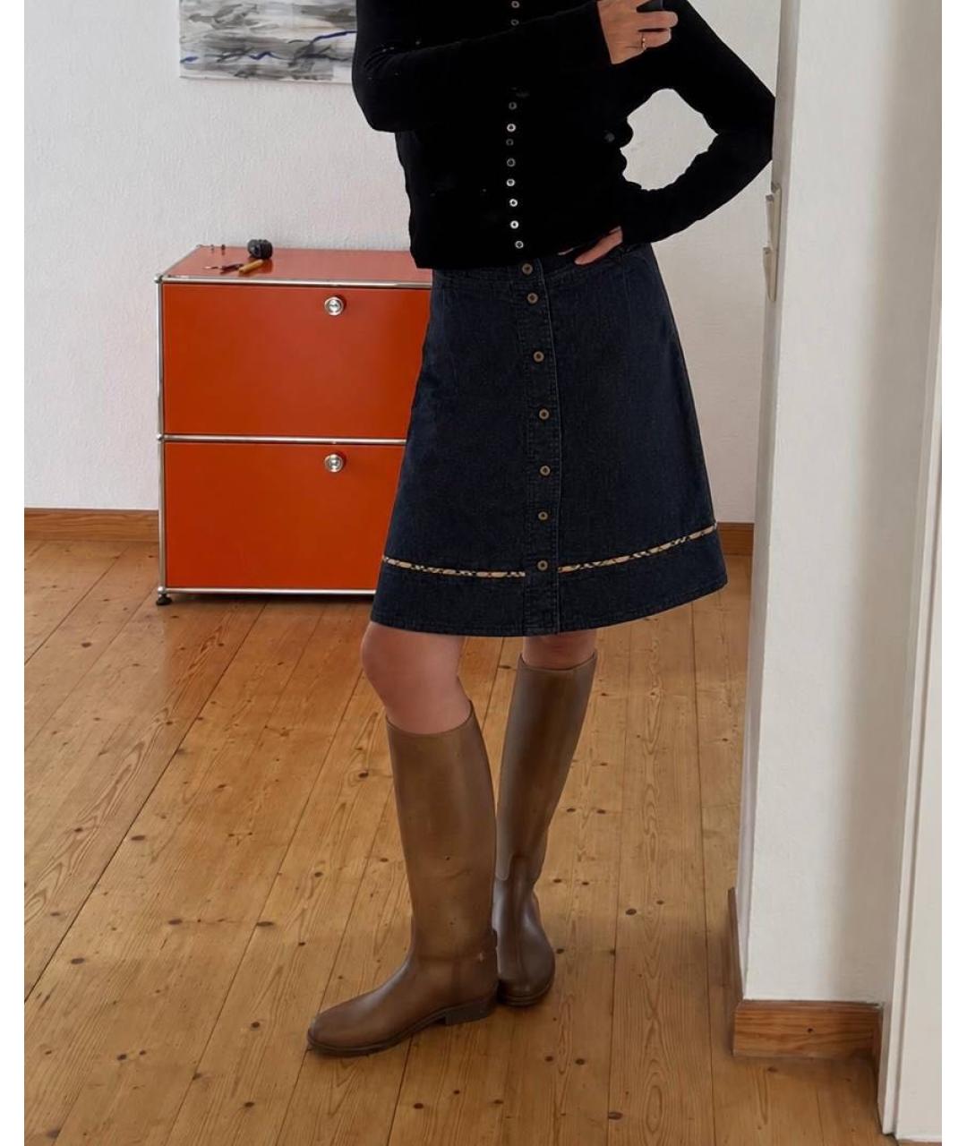 BURBERRY Юбка миди, фото 6