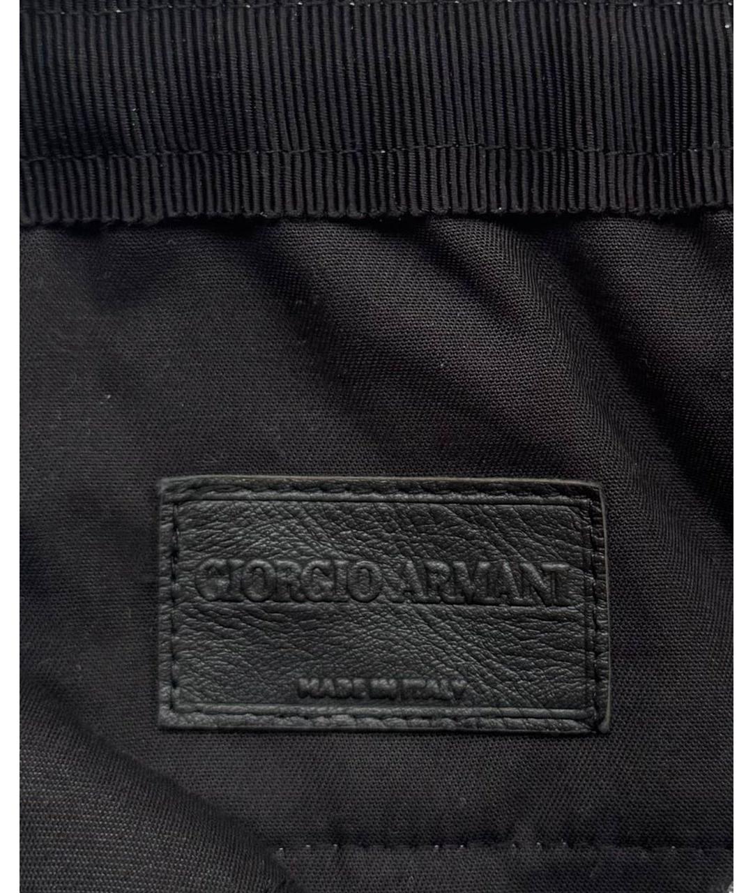 GIORGIO ARMANI Серые повседневные брюки, фото 4