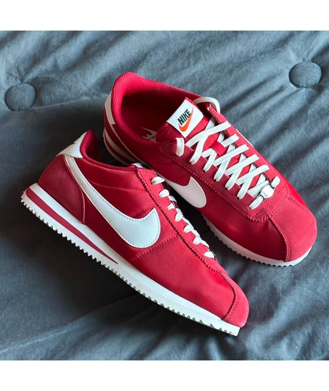 NIKE Красные неопреновые кроссовки, фото 9