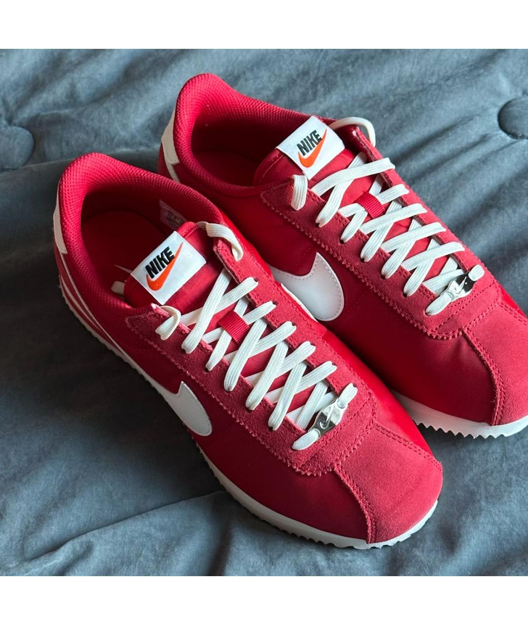NIKE Красные неопреновые кроссовки, фото 4