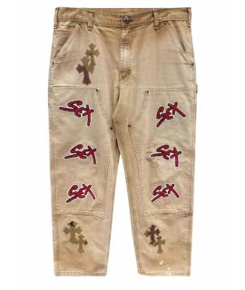 CHROME HEARTS Прямые джинсы
