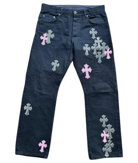 CHROME HEARTS Прямые джинсы