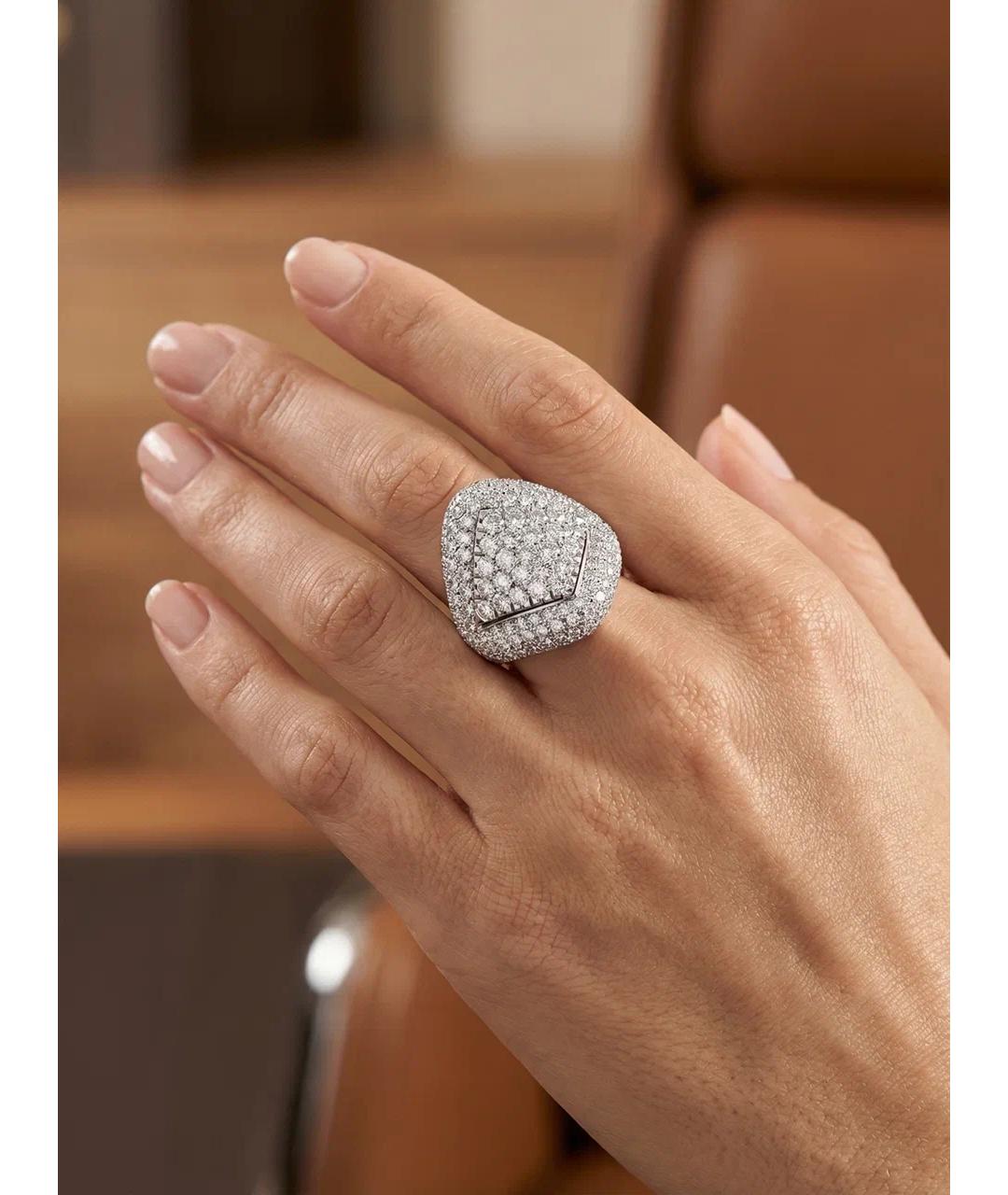 DAMIANI Серебряное кольцо из белого золота, фото 2