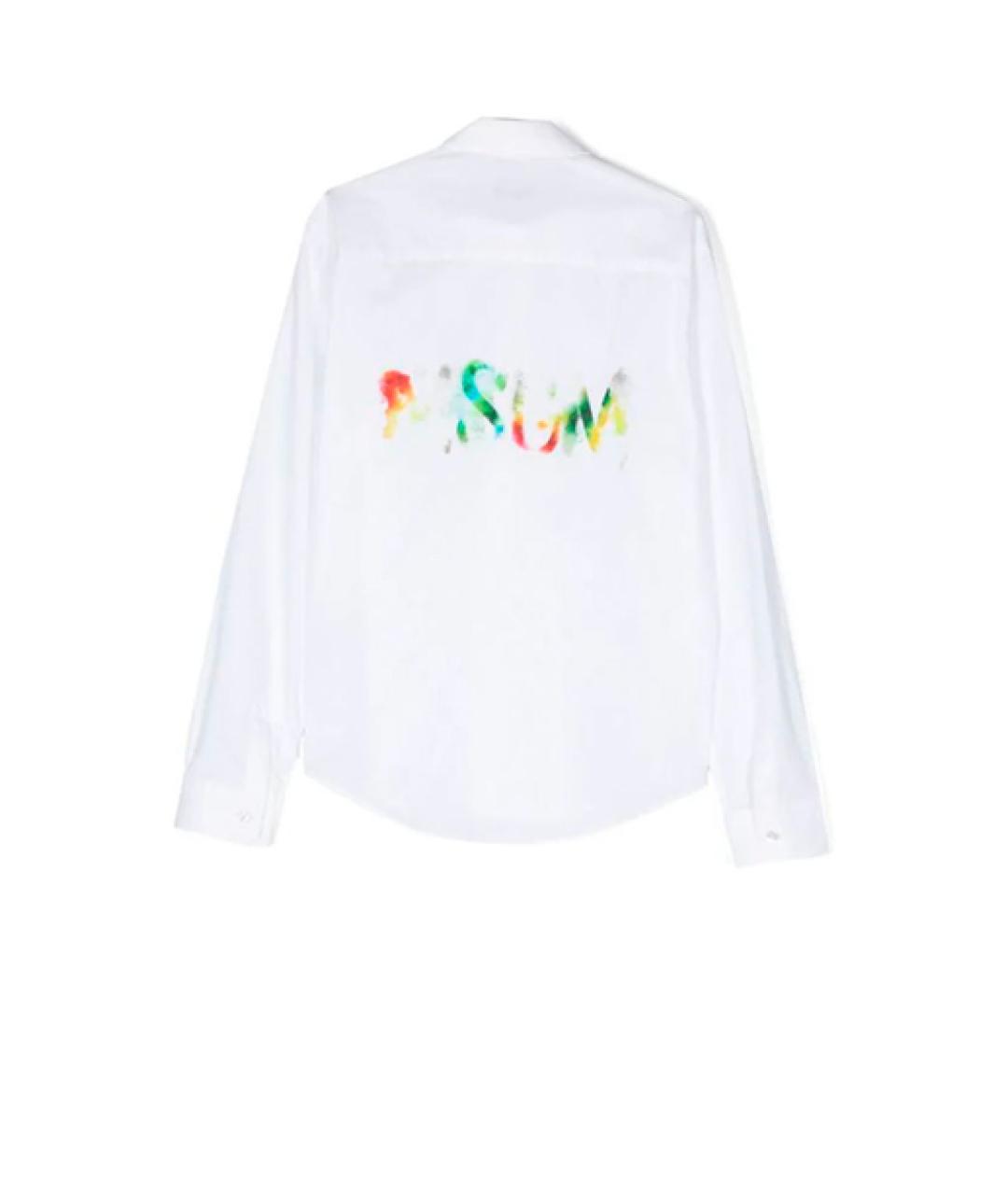 MSGM Белая детская рубашка, фото 2
