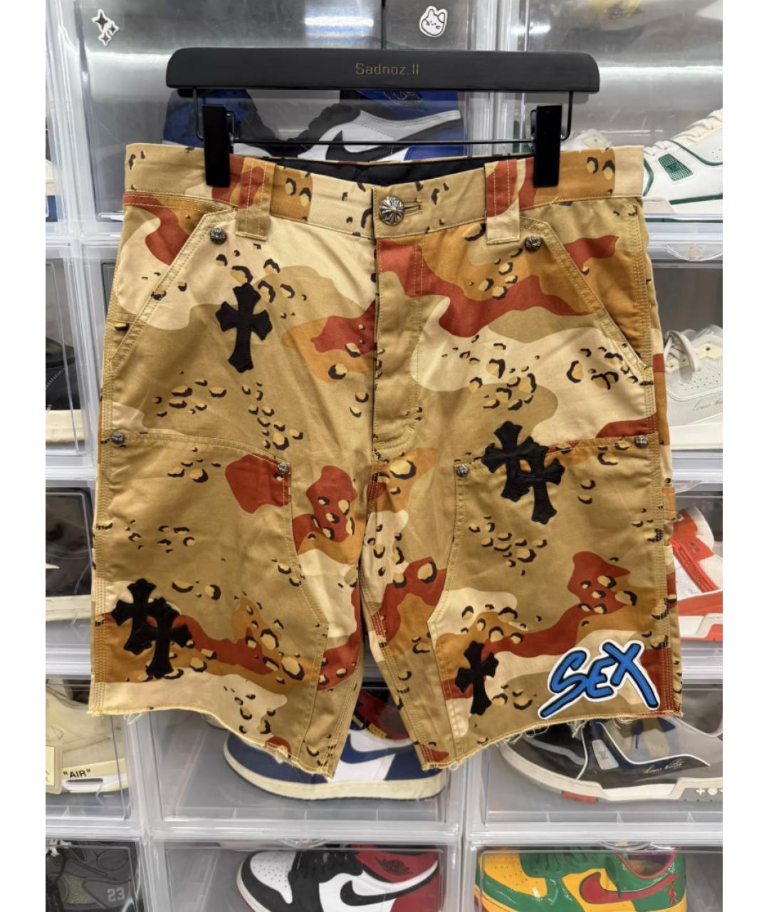 CHROME HEARTS Мульти шорты, фото 6
