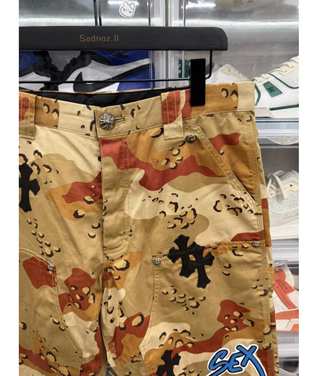 CHROME HEARTS Мульти шорты, фото 5
