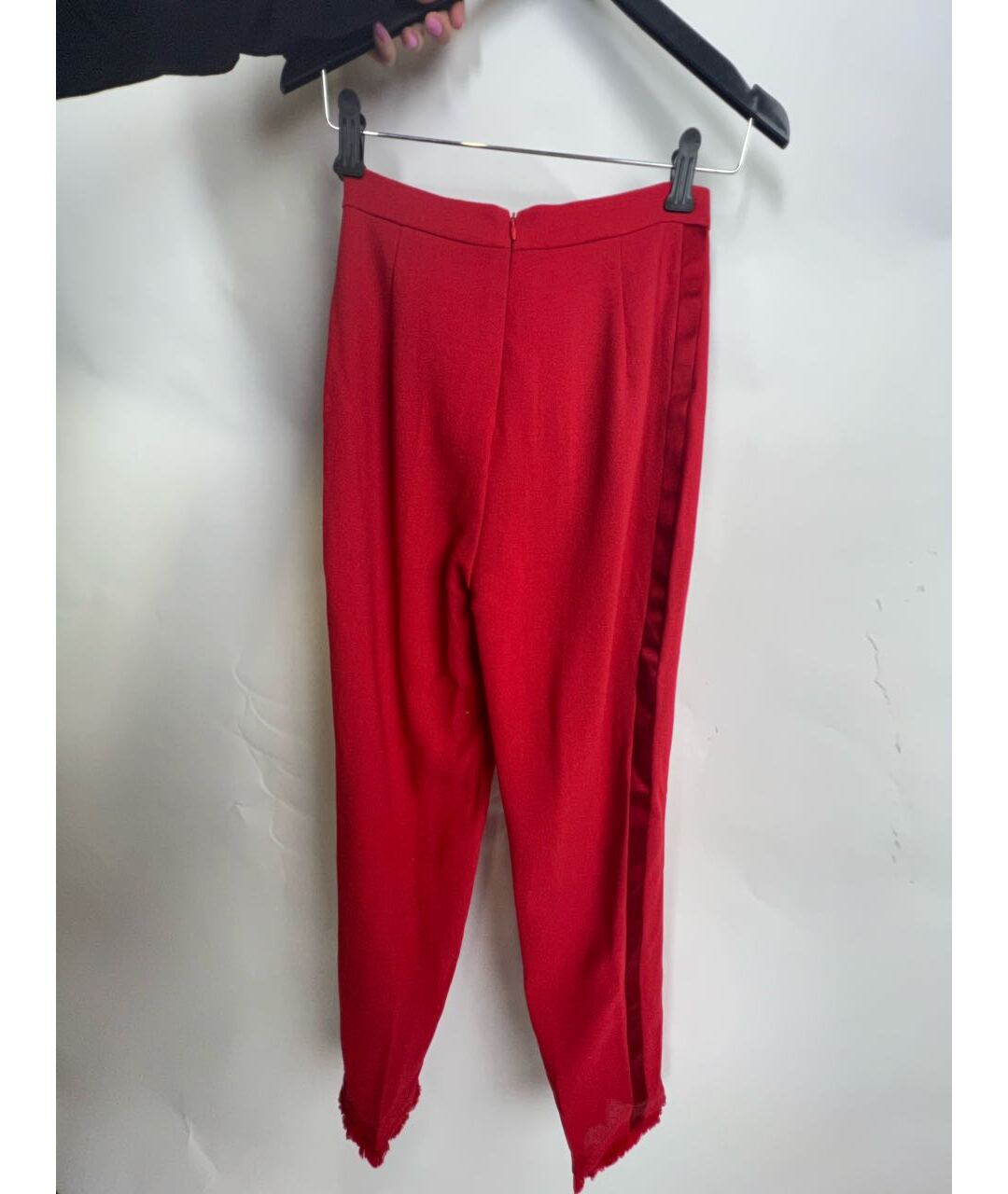 NATALIA GART Красные прямые брюки, фото 2