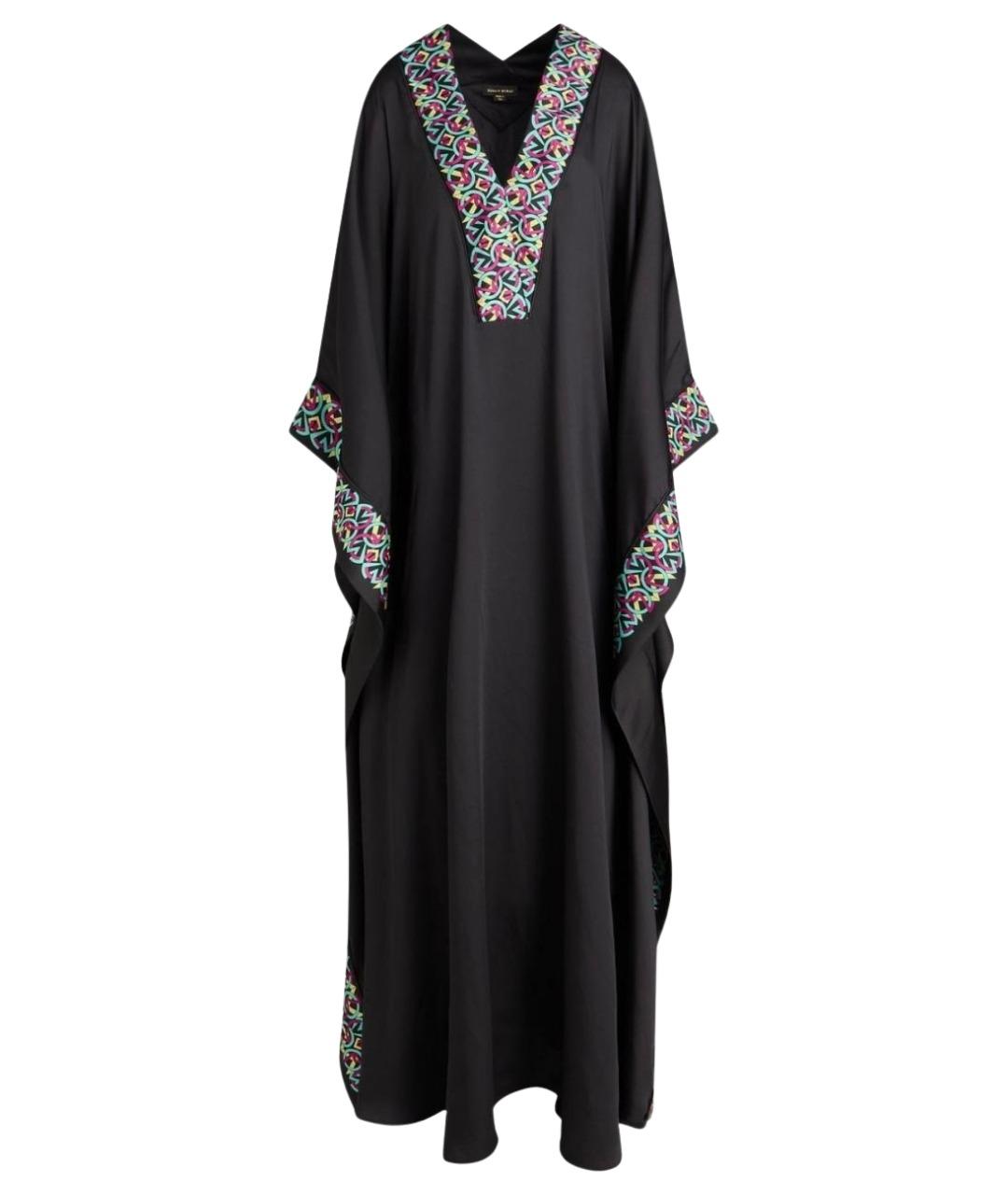 ZUHAIR MURAD Черное полиэстеровое повседневное платье, фото 1