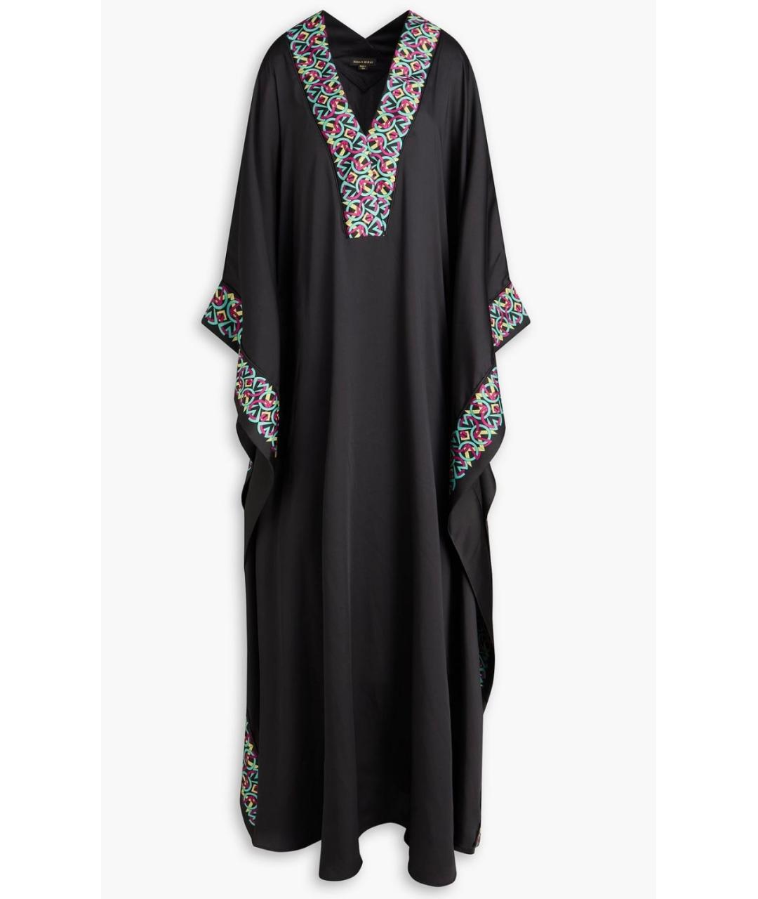 ZUHAIR MURAD Черное полиэстеровое повседневное платье, фото 4