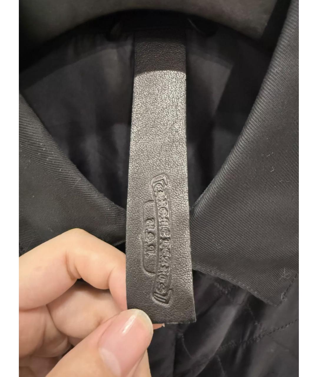 CHROME HEARTS Черная куртка, фото 2