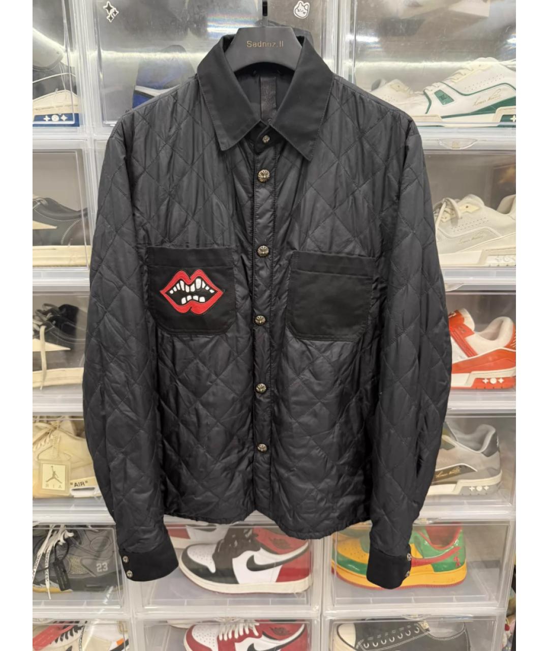CHROME HEARTS Черная куртка, фото 5