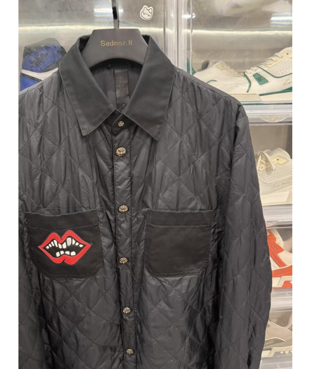CHROME HEARTS Черная куртка, фото 4
