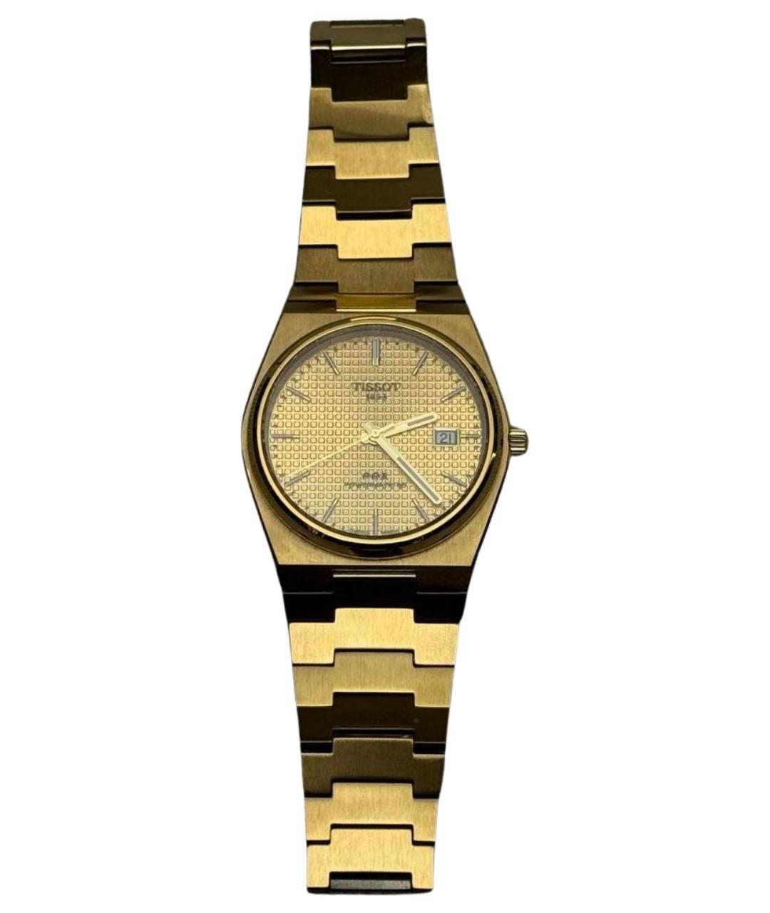 TISSOT Золотые стальные часы, фото 1
