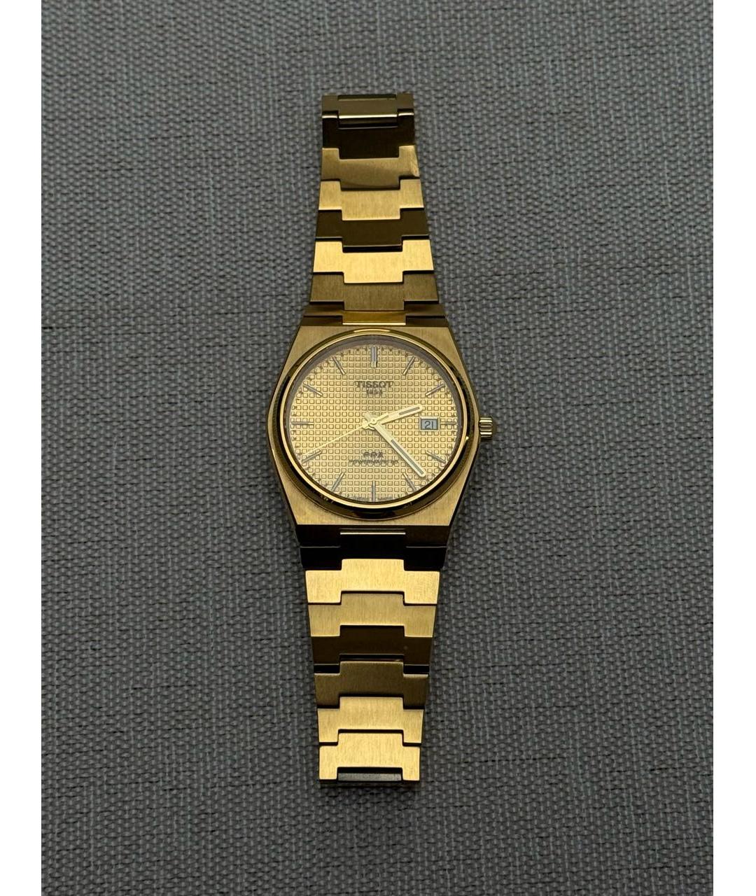 TISSOT Золотые стальные часы, фото 8
