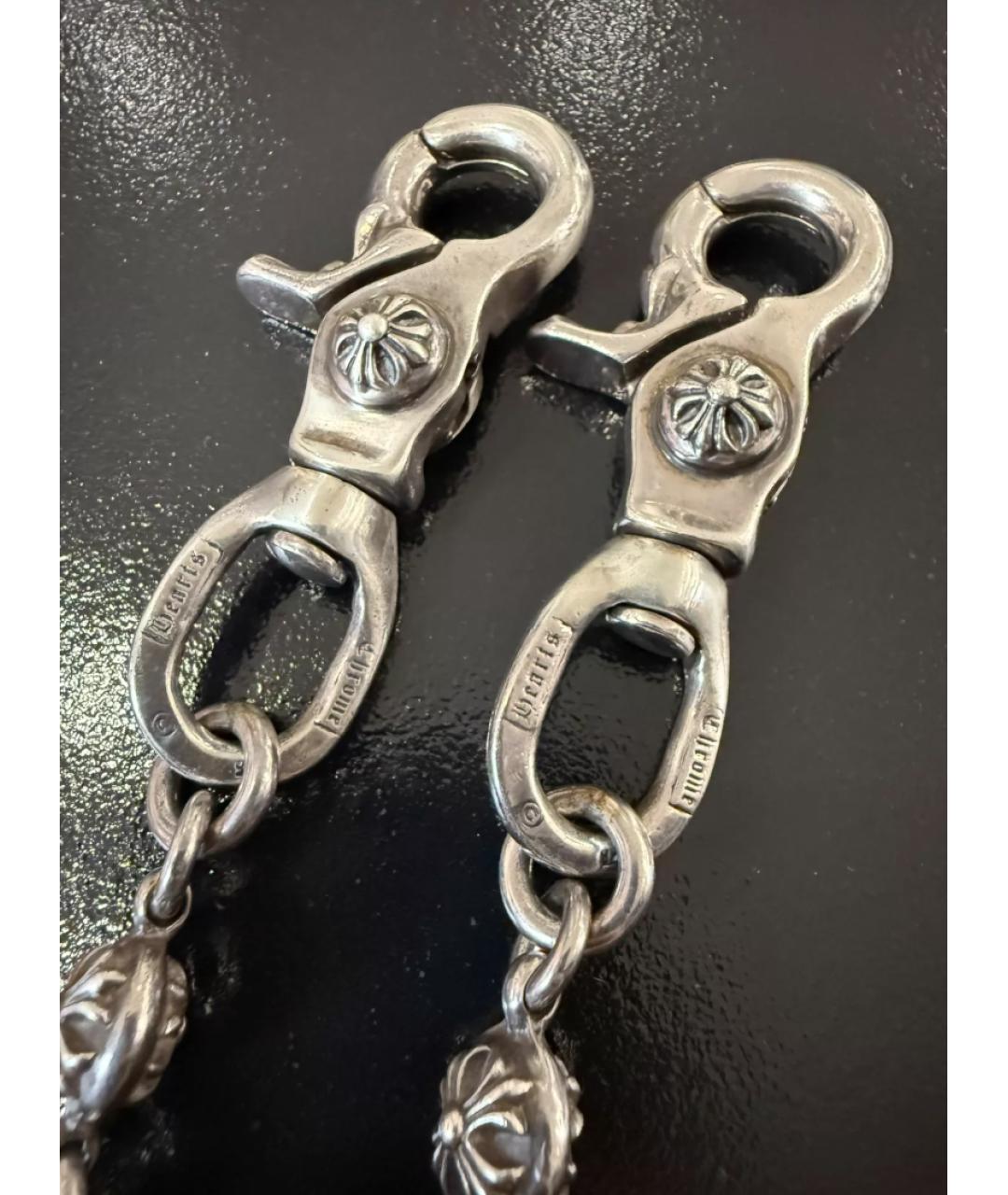 CHROME HEARTS Серебряная цепочка/подвеска, фото 3