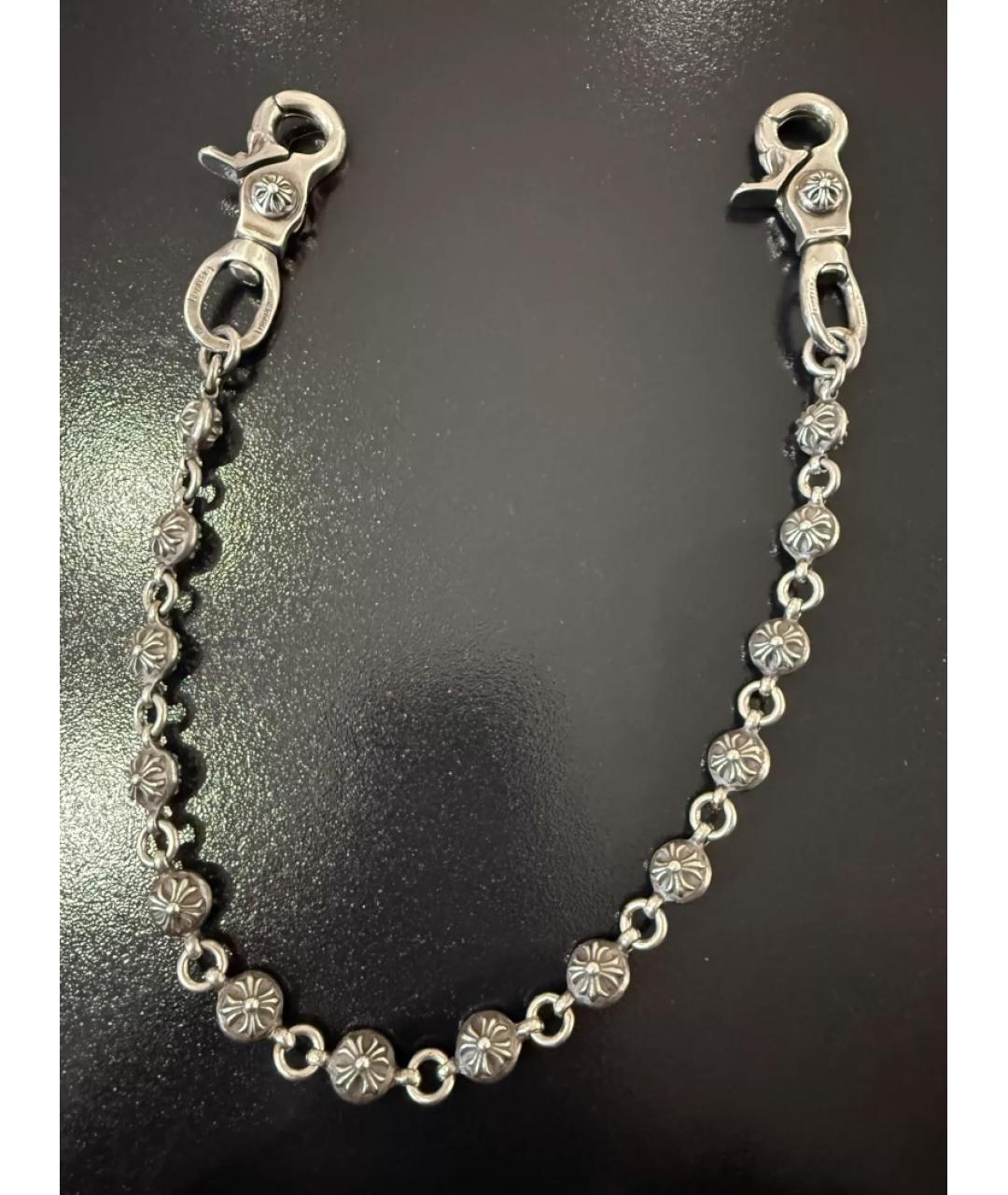 CHROME HEARTS Серебряная цепочка/подвеска, фото 7