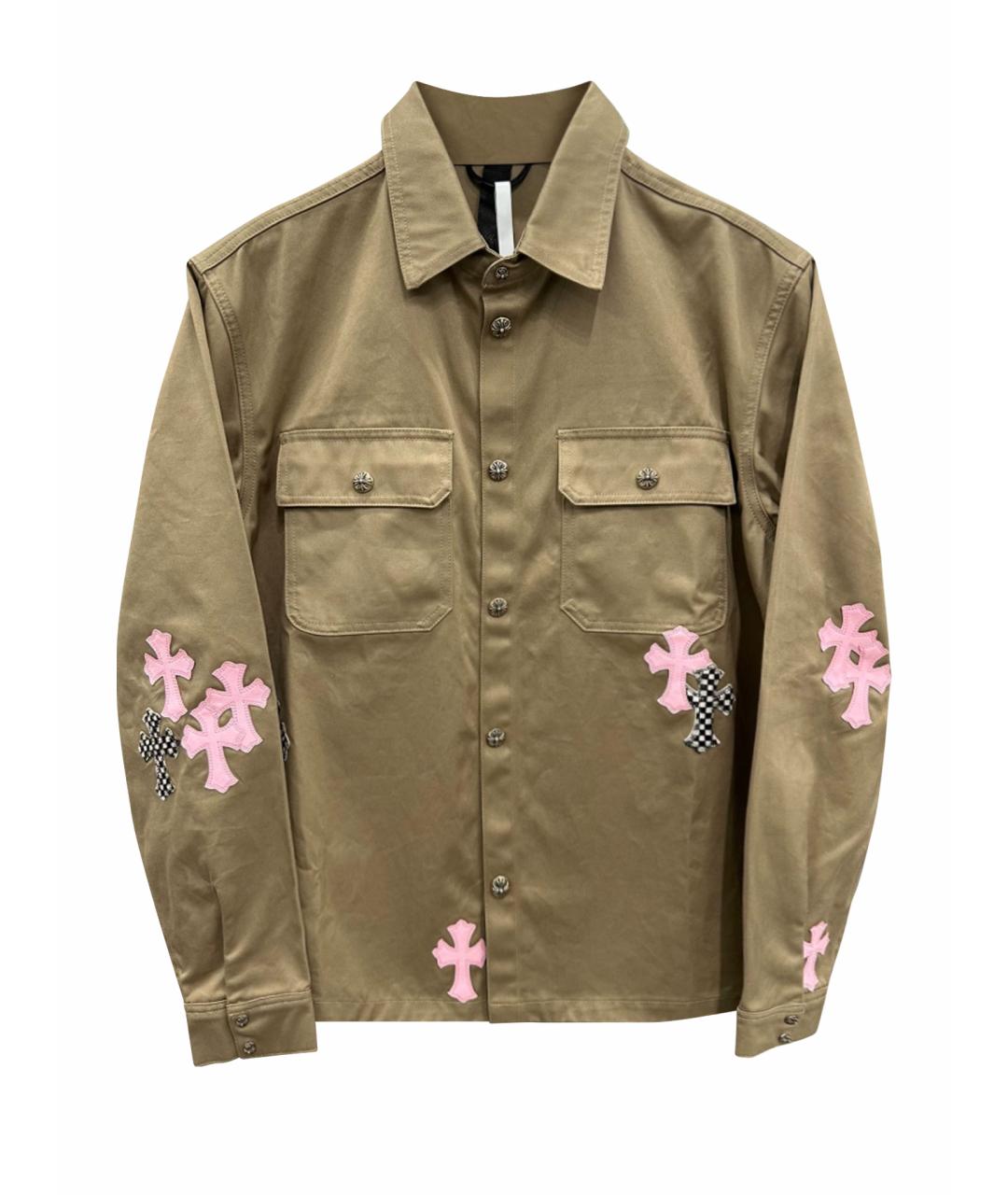 CHROME HEARTS Коричневая куртка, фото 1