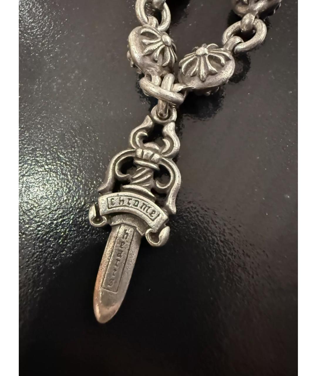 CHROME HEARTS Серебряная цепочка/подвеска, фото 3
