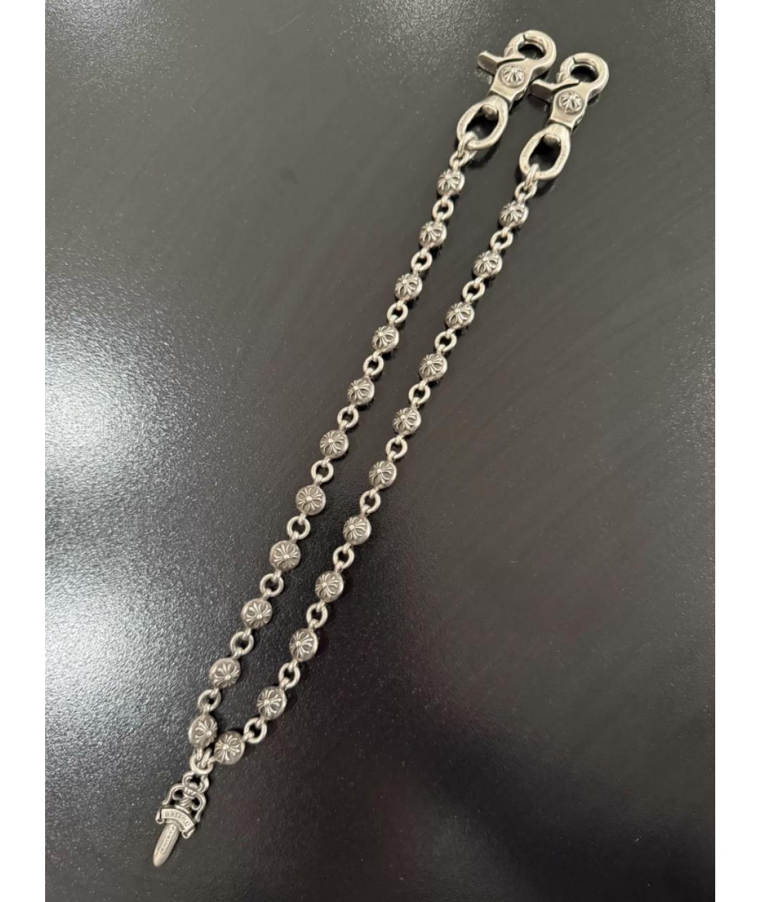 CHROME HEARTS Серебряная цепочка/подвеска, фото 7