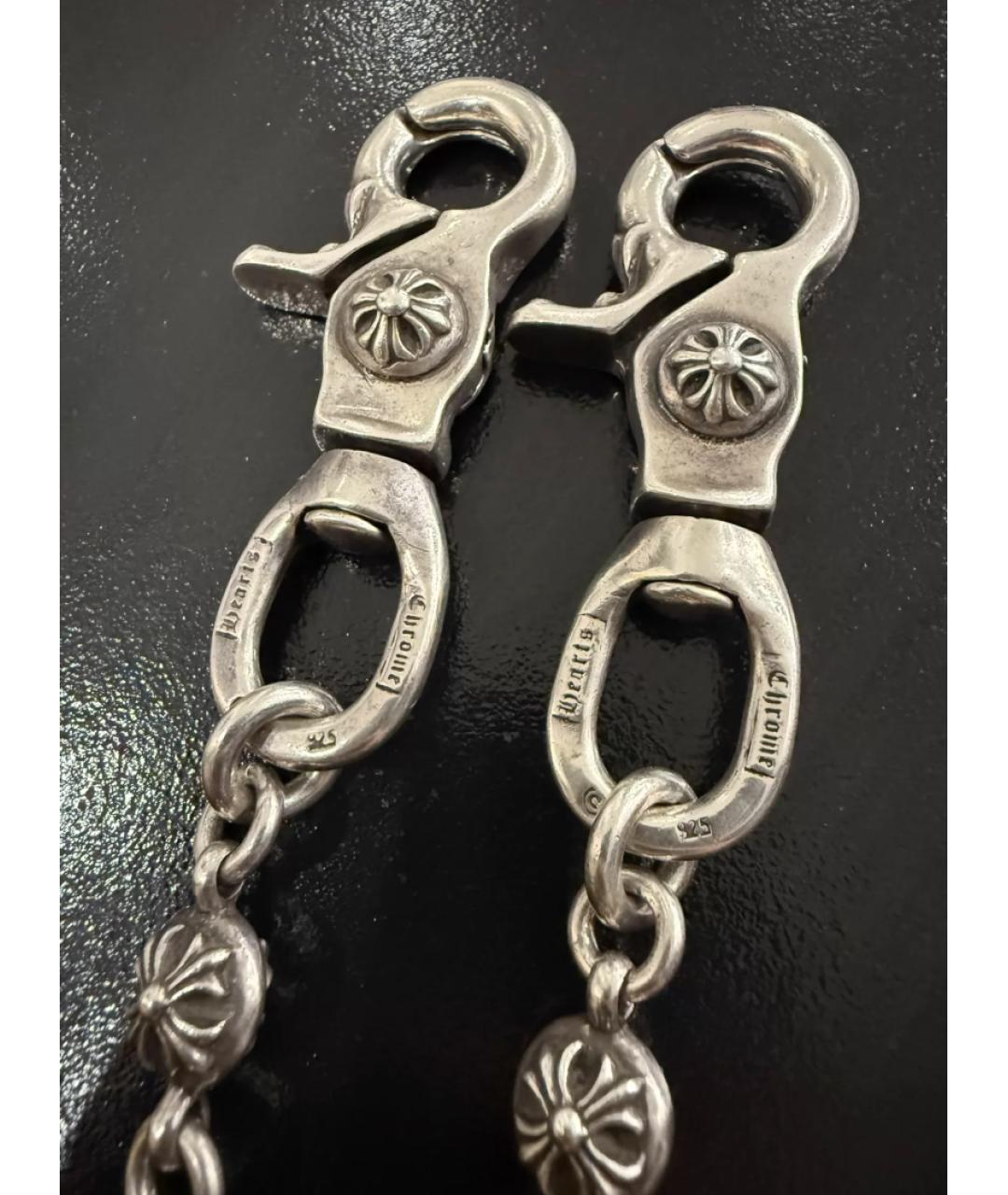 CHROME HEARTS Серебряная цепочка/подвеска, фото 5